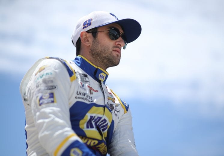 DOVER, DELAWARE - MAY 16: Chase Elliott, driver of the #9 NAPA Auto Parts Chevrolet, walks the grid during the NASCAR Cup Series Drydene 400 at Dover International Speedway on May 16, 2021 in Dover, Delaware. (Photo by Sean Gardner/Getty Images) | Getty Images