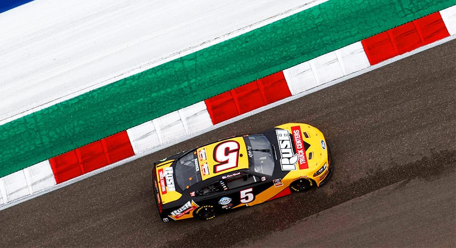 Kevin Harvick's first race at COTA leads to top-five Xfinity finish