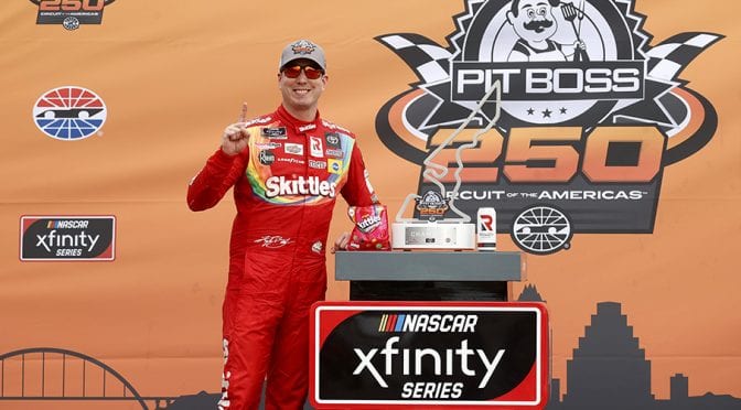 Featured Image for Kyle Busch one step closer to 100 Xfinity Series wins with COTA victory