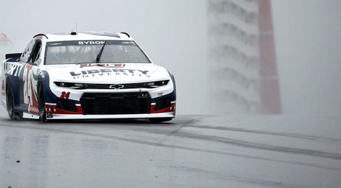 Featured Image for William Byron tops rain-soaked Cup Series practice at Circuit of The Americas