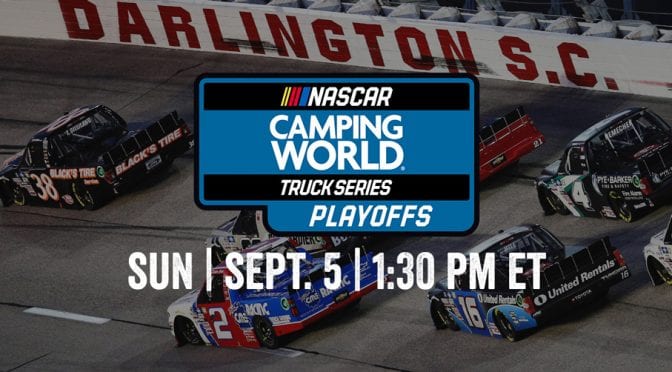 Featured Image for NASCAR shifts Camping World Truck Series Playoffs race to Darlington