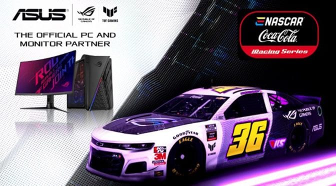 eNASCAR, ASUS renew gaming hardware partnership for 2021 season