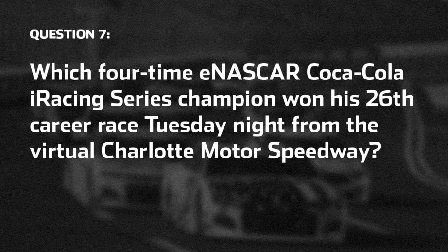 2021 May 30 Steveluvender Race Day Trivia Charlotte 14