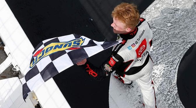 Ty Gibbs converts spin-and-win at Charlotte, lands second Xfinity victory