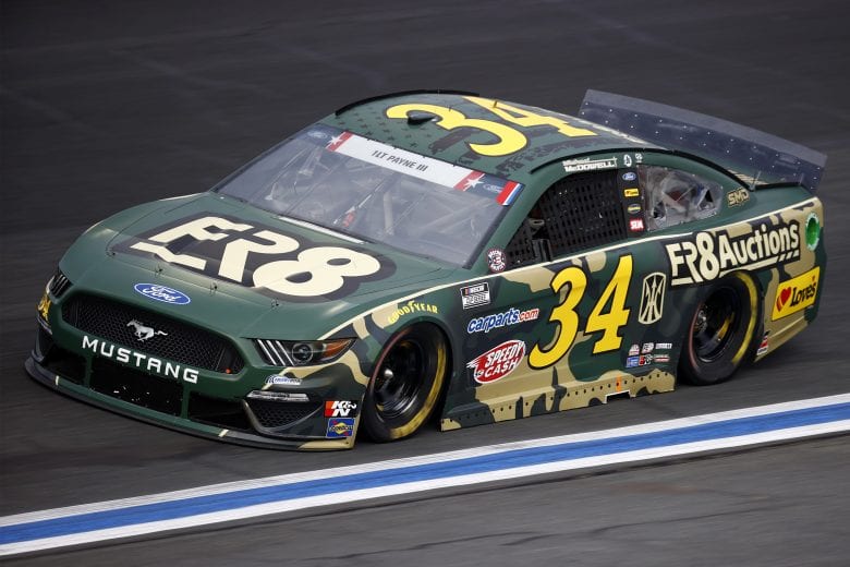 CONCORD, NORTH CAROLINA - MAY 28: Michael McDowell, driver of the #34 Fr8Auctions Ford, drives during practice for the NASCAR Cup Series Coca-Cola 600 at Charlotte Motor Speedway on May 28, 2021 in Concord, North Carolina. (Photo by Jared C. Tilton/Getty Images) | Getty Images