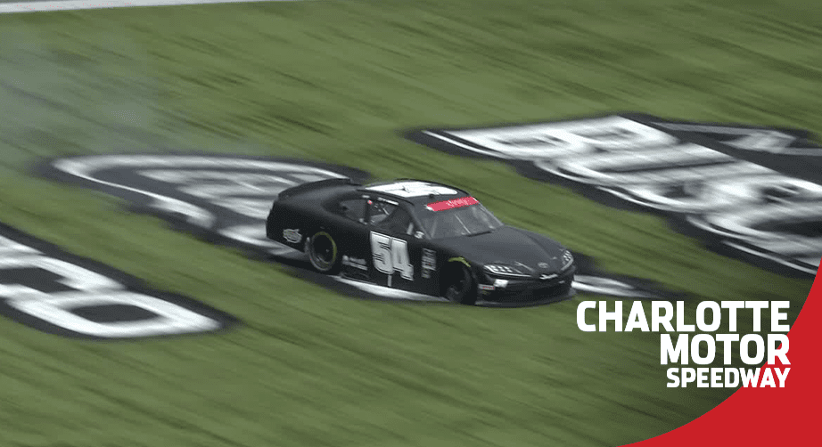 54 Racing Number Ty Gibbs' No. 54 Toyota goes for an infield ride at Charlotte | NASCAR