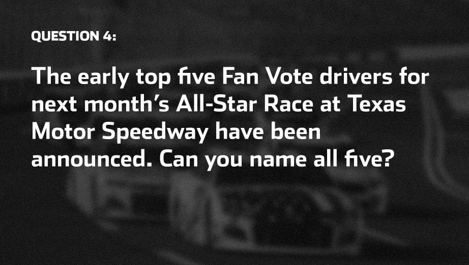 2021 May 30 Steveluvender Race Day Trivia Charlotte 8a