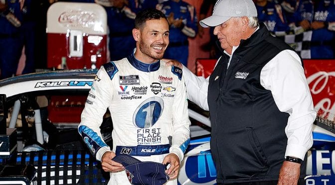 Kyle Larson lands dominant first Coca-Cola 600 victory; Hendrick Motorsports tops all-time win list