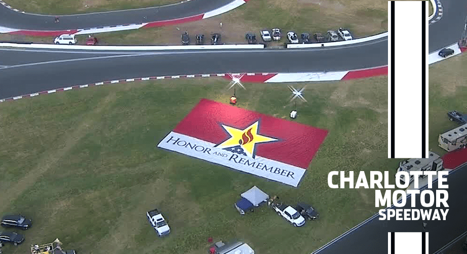 NASCAR honors America’s fallen with mid-race moment of silence