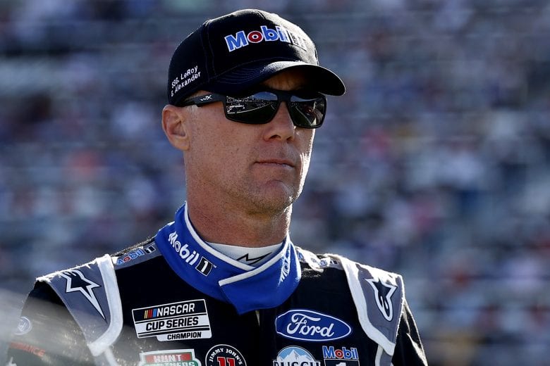 CONCORD, NORTH CAROLINA - MAY 30: Kevin Harvick, driver of the #4 Mobil 1 Ford, waits on the grid prior to the NASCAR Cup Series Coca-Cola 600 at Charlotte Motor Speedway on May 30, 2021 in Concord, North Carolina. (Photo by Maddie Meyer/Getty Images) | Getty Images