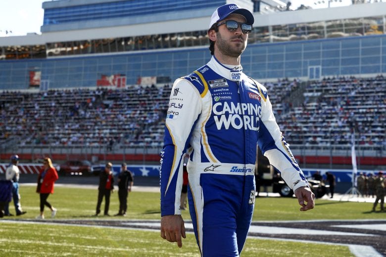 CONCORD, NORTH CAROLINA - MAY 30: Daniel Suarez, driver of the #99 Camping World Chevrolet, walks the grid prior to the NASCAR Cup Series Coca-Cola 600 at Charlotte Motor Speedway on May 30, 2021 in Concord, North Carolina. (Photo by Maddie Meyer/Getty Images) | Getty Images