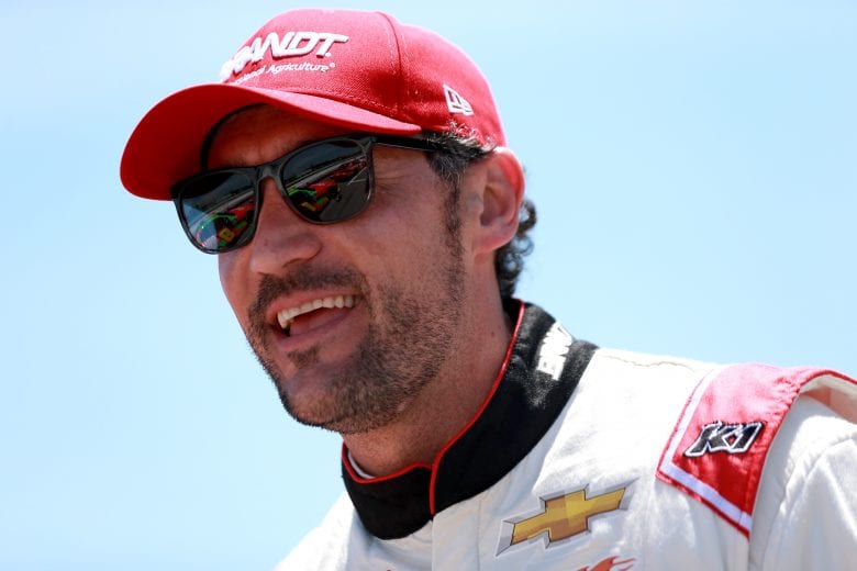 LEXINGTON, OHIO - JUNE 05: Miguel Paludo, driver of the #8 BRANDT Chevrolet, waits on the grid prior to the NASCAR Xfinity Series B&L Transport 170 at Mid-Ohio Sports Car Course on June 05, 2021 in Lexington, Ohio. (Photo by Sean Gardner/Getty Images) | Getty Images
