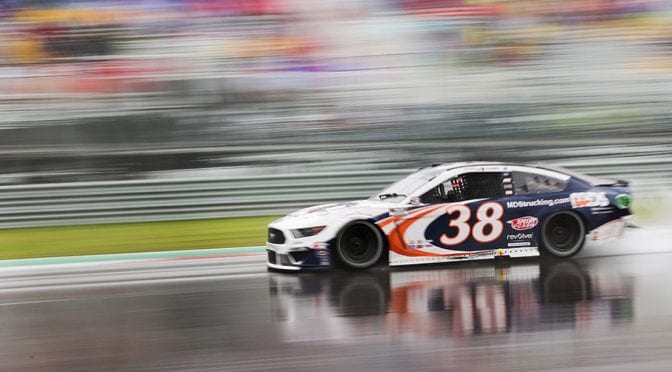 No. 38 Front Row Motorsports Ford to start at Sonoma rear