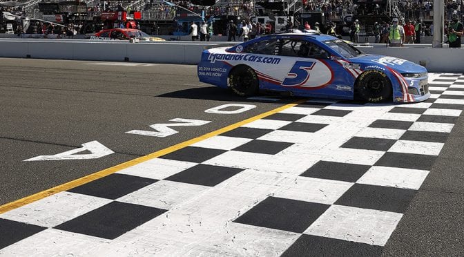 Kyle Larson sweeps NASCAR Cup Series return race at Sonoma