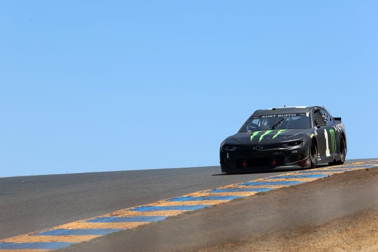 SONOMA, CALIFORNIA - JUNE 06: Kurt Busch, driver of the #1 Monster Energy Chevrolet, drives during the NASCAR Cup Series Toyota/Save Mart 350 at Sonoma Raceway on June 06, 2021 in Sonoma, California. (Photo by Carmen Mandato/Getty Images) | Getty Images