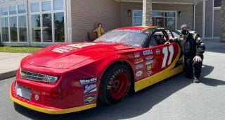 Eastbound International Speedway's Phil Fowler racing in support of Ronald McDonald House