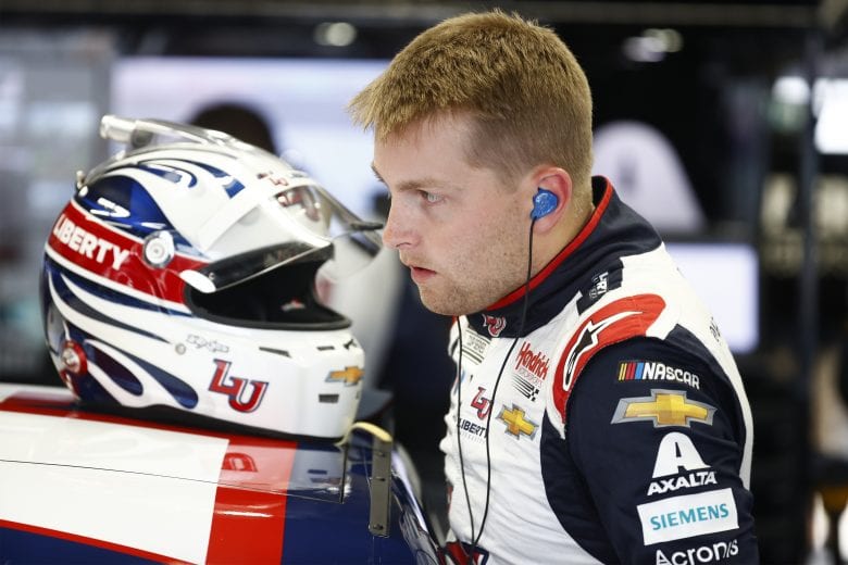 CONCORD, NORTH CAROLINA - MAY 28: William Byron, driver of the #24 Liberty University Chevrolet, prepares for practice for the NASCAR Cup Series Coca-Cola 600 at Charlotte Motor Speedway on May 28, 2021 in Concord, North Carolina. (Photo by Jared C. Tilton/Getty Images) | Getty Images
