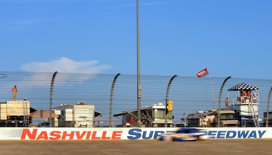 LEBANON, TN - JULY 23: Carl Edwards drives the #60 Fastenal Ford, during the NASCAR Nationwide Series Federated Auto Parts 300 at Nashville Superspeedway on July 23, 2011 in Lebanon, Tennessee. (Photo by Jason Smith/Getty Images for NASCAR) | Getty Images