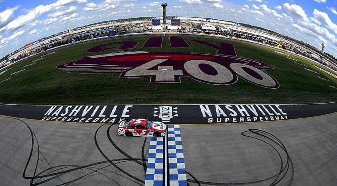 Kyle Larson pours it on, wins Cup Series’ first race at Nashville Superspeedway