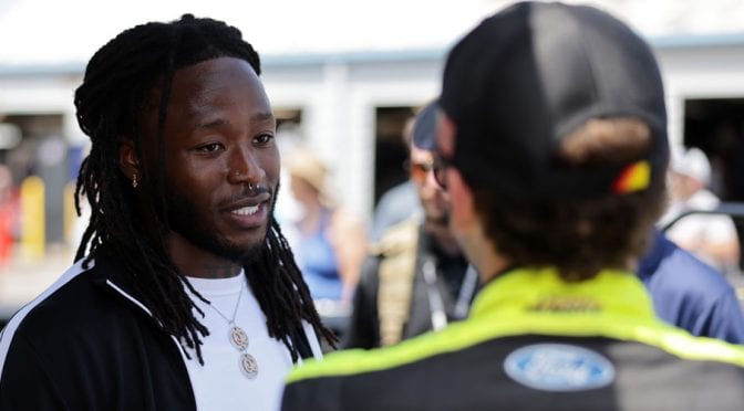 NFL superstar Alvin Kamara partners with NASCAR in advisory role
