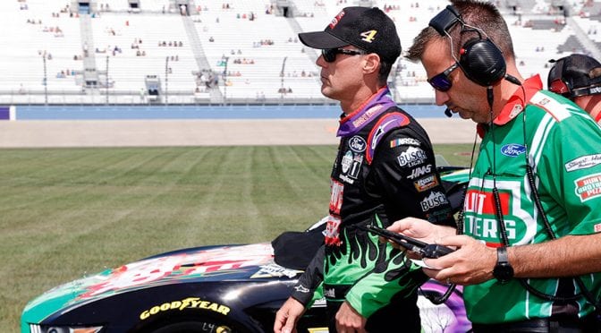 Stewart-Haas Racing begins to find its rhythm with encouraging Nashville showing