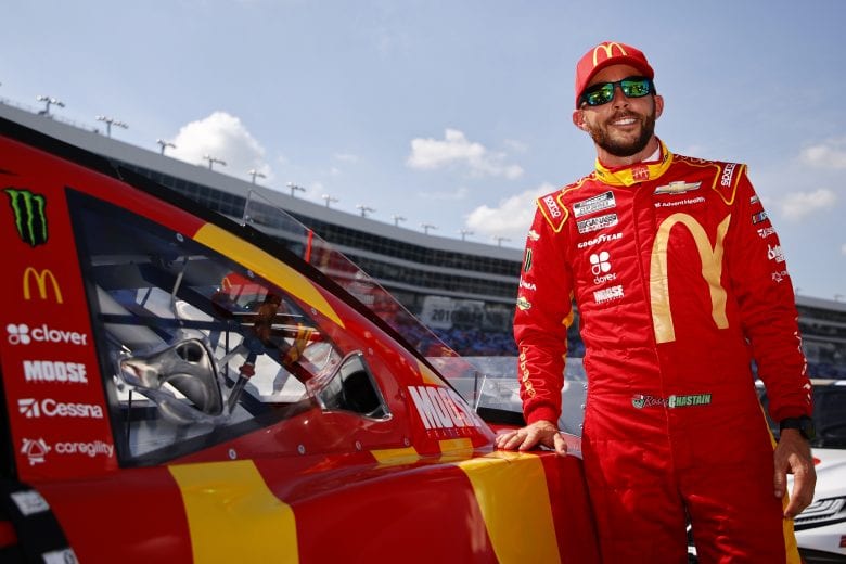 FORT WORTH, TEXAS - JUNE 13: Ross Chastain, driver of the #42 McDonald's Chevrolet, waits on the grid prior to the NASCAR All-Star Open at Texas Motor Speedway on June 13, 2021 in Fort Worth, Texas. (Photo by Jared C. Tilton/Getty Images) | Getty Images