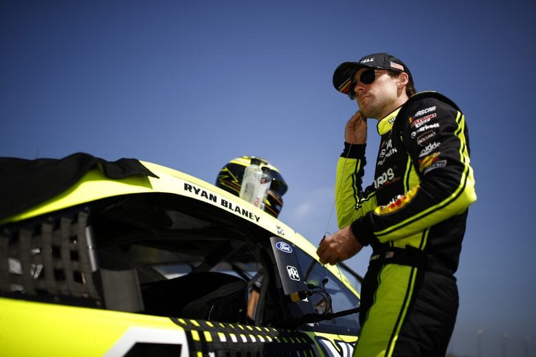 LEBANON, TENNESSEE - JUNE 20: Ryan Blaney, driver of the #12 Menards/Duracell Ford, prepares for qualifying for the NASCAR Cup Series Ally 400 at Nashville Superspeedway on June 20, 2021 in Lebanon, Tennessee. (Photo by Jared C. Tilton/Getty Images) | Getty Images