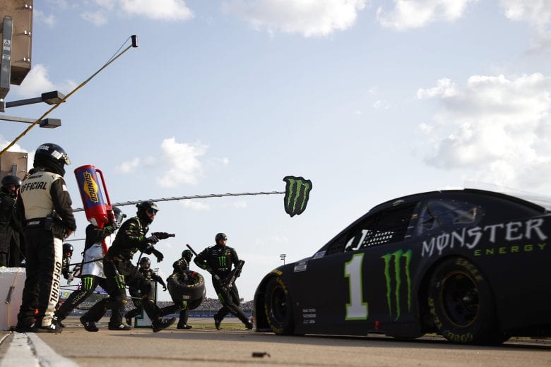 LEBANON, TENNESSEE - JUNE 20: Kurt Busch, driver of the #1 Monster Energy Chevrolet, pits during the NASCAR Cup Series Ally 400 at Nashville Superspeedway on June 20, 2021 in Lebanon, Tennessee. (Photo by Jared C. Tilton/Getty Images) | Getty Images