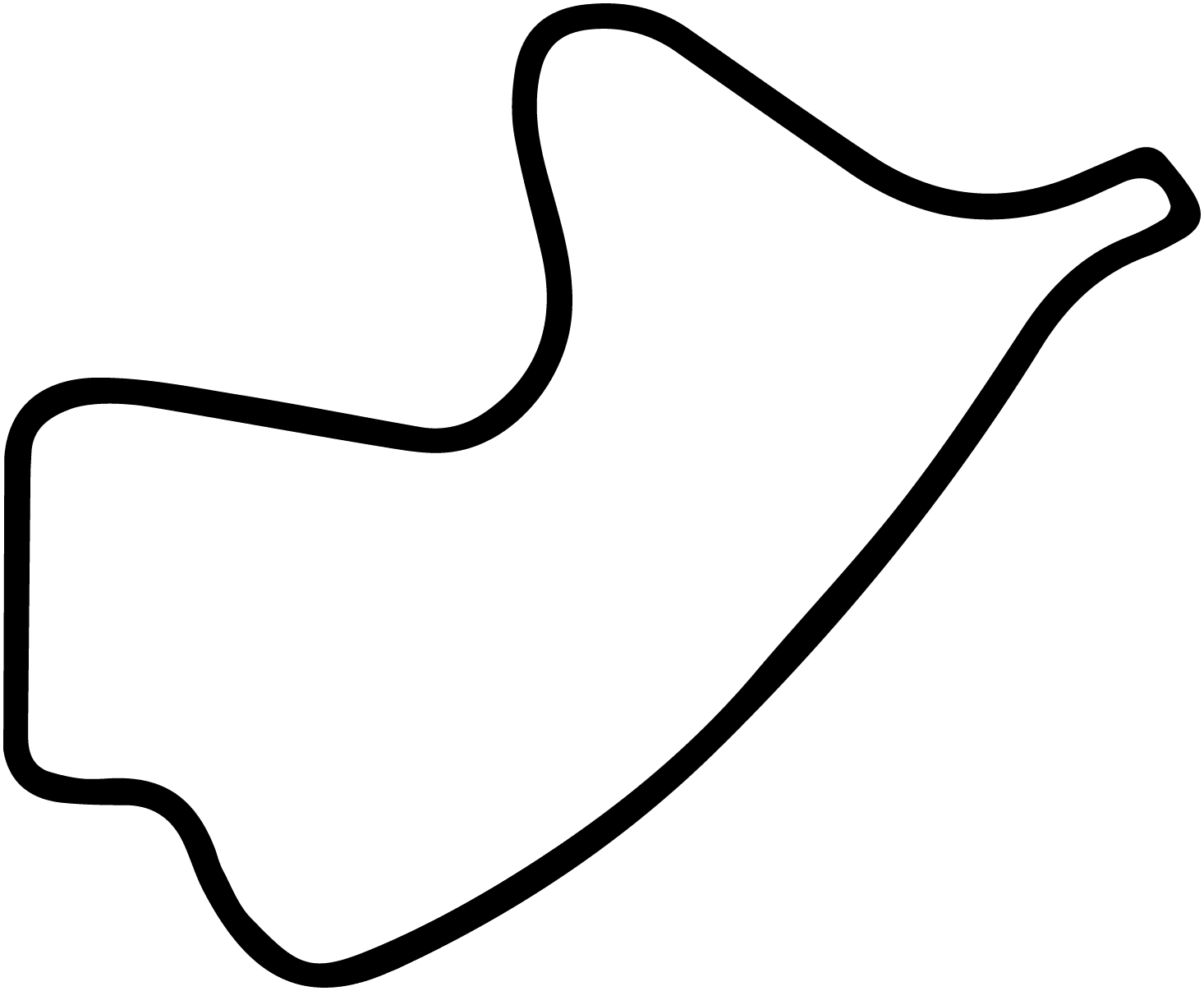 Canadian Tire Motorsport Park Layout