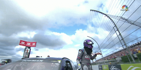 Alex Bowman Gets Checkered Flag
