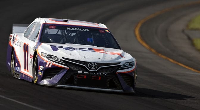 Hamlin, Byron lead late at Pocono, but fall short in fuel-mileage contest