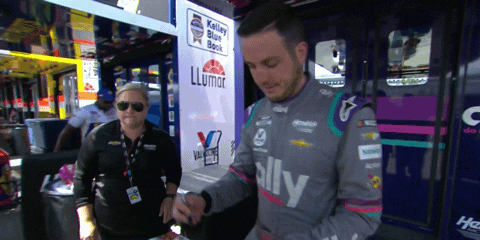 Alex Bowman Signing Autographs Hero Cards
