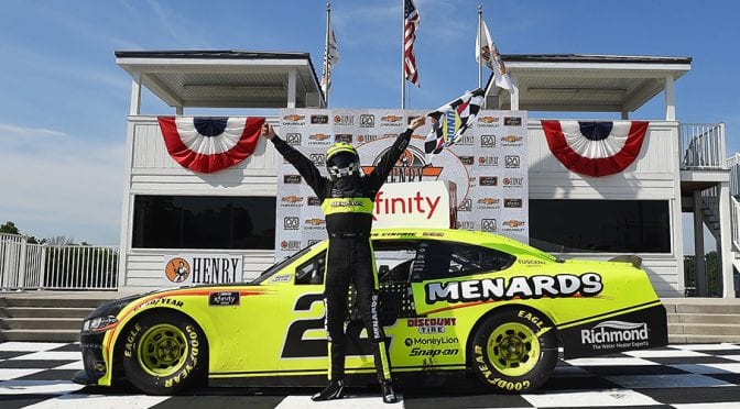 Featured Image for Cindric seeks second straight Xfinity Series win at Road America