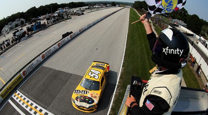 Kyle Busch rallies from pair of detours for Xfinity Series win at Road America