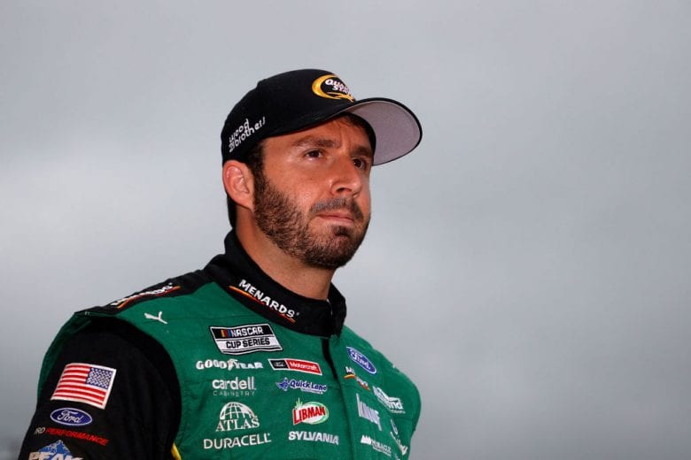 AUSTIN, TEXAS - MAY 23: Matt DiBenedetto, driver of the #21 Menards/Quaker State Ford, waits on the grid prior to the NASCAR Cup Series EchoPark Texas Grand Prix at Circuit of The Americas on May 23, 2021 in Austin, Texas. (Photo by Chris Graythen/Getty Images) | Getty Images