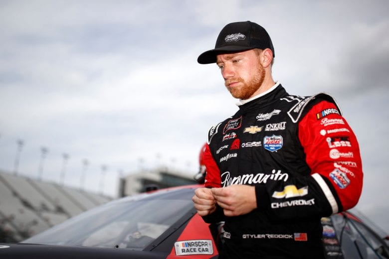 LEBANON, TENNESSEE - JUNE 19: Tyler Reddick, driver of the #31 Bommarito Automotive Group Chevrolet, waits on the grid during qualifying for the NASCAR Xfinity Series Tennessee Lottery 250 at Nashville Superspeedway on June 19, 2021 in Lebanon, Tennessee. (Photo by Jared C. Tilton/Getty Images) | Getty Images