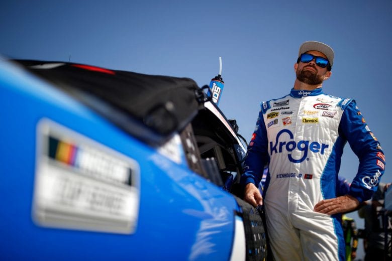 LEBANON, TENNESSEE - JUNE 20: Ricky Stenhouse Jr., driver of the #47 Kroger/Nature Valley Chevrolet, waits on the grid during qualifying for the NASCAR Cup Series Ally 400 at Nashville Superspeedway on June 20, 2021 in Lebanon, Tennessee. (Photo by Jared C. Tilton/Getty Images) | Getty Images