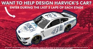 Busch wants you to design Kevin Harvick's paint scheme