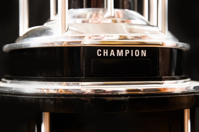 2021 NASCAR Whelen Modified Championship Trophy. Photo by Adam Glanzman/NASCAR