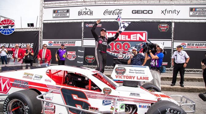 Ryan Preece scores Whelen Modified Tour win at New Hampshire in thrilling final lap