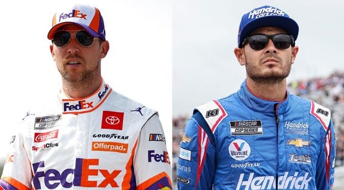 Featured Image for Analysis: How Kyle Larson caught up to Denny Hamlin in regular-season title battle