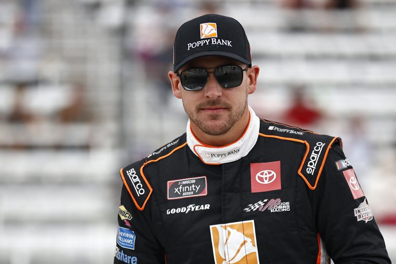 LOUDON, NEW HAMPSHIRE - JULY 17: Daniel Hemric, driver of the #18 Poppy Bank Toyota, waits on the grid prior to the NASCAR Xfinity Series Ambetter Get Vaccinated 200 at New Hampshire Motor Speedway on July 17, 2021 in Loudon, New Hampshire. (Photo by Jared C. Tilton/Getty Images) | Getty Images