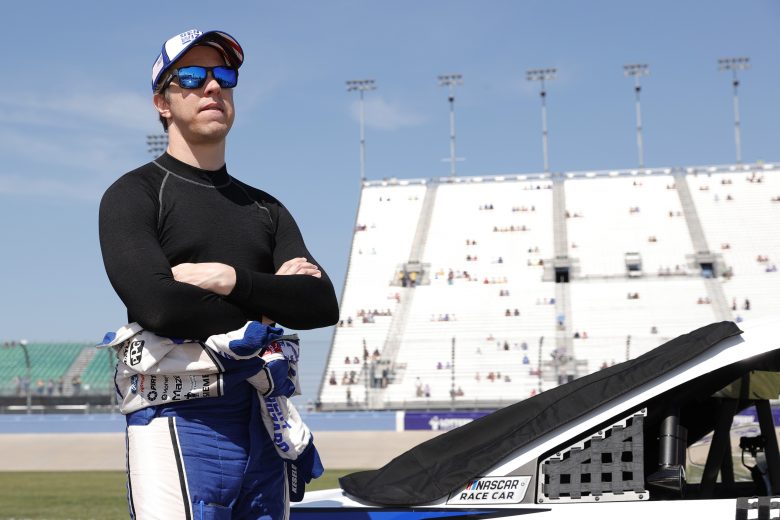 LEBANON, TENNESSEE - JUNE 20: Brad Keselowski, driver of the #2 Dent Wizard Ford, waits on the grid during qualifying for the NASCAR Cup Series Ally 400 at Nashville Superspeedway on June 20, 2021 in Lebanon, Tennessee. (Photo by Sarah Stier/Getty Images) | Getty Images
