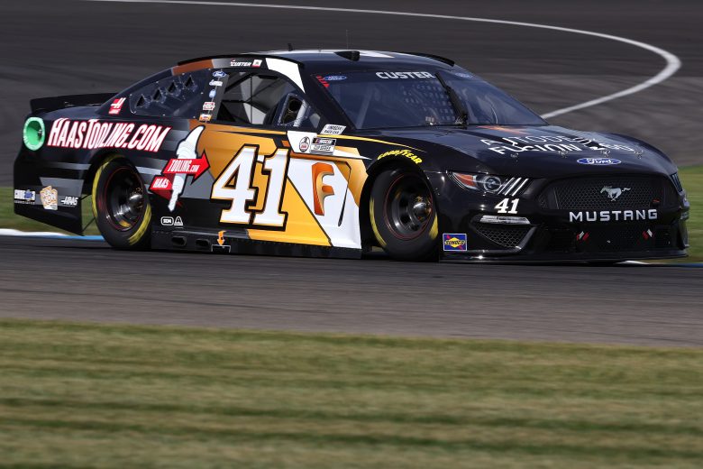 INDIANAPOLIS, INDIANA - AUGUST 14: Cole Custer, driver of the #41 Autodesk/HaasTooling.com Ford, drives during practice for the NASCAR Cup Series Verizon 200 at the Brickyard at Indianapolis Motor Speedway on August 14, 2021 in Indianapolis, Indiana. (Photo by Stacy Revere/Getty Images) | Getty Images