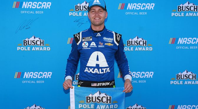 Featured image for William Byron nabs Busch Pole for Indianapolis Road Course