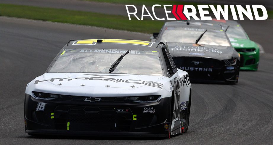 Race Rewind: Road-course ringer shocks field at Indianapolis | NASCAR