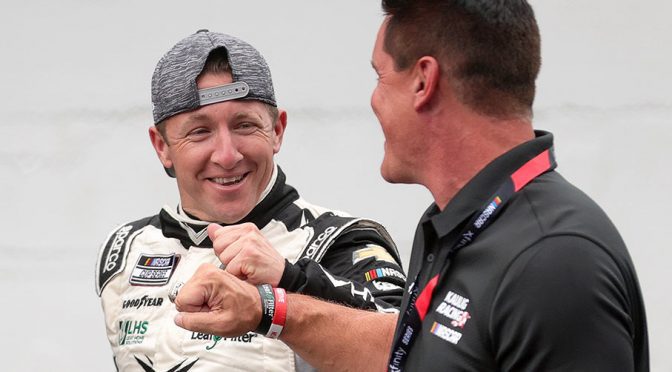 Featured image for Focused on fun: AJ Allmendinger savors opportunity, downplays Xfinity title pressure