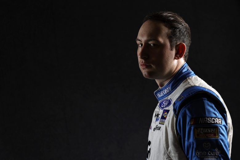 CHARLOTTE, NORTH CAROLINA - JANUARY 19: NASCAR driver Chase Briscoe poses for a photo during the 2021 NASCAR Production Days at FOX Sports Studios on January 19, 2021 in Charlotte, North Carolina. (Photo by Jared C. Tilton/Getty Images) | Getty Images