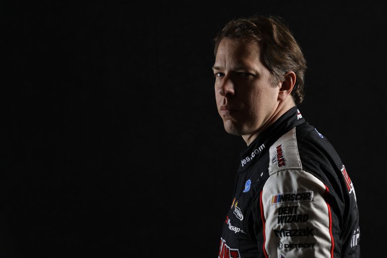 CHARLOTTE, NORTH CAROLINA - JANUARY 19: NASCAR driver Brad Keselowski poses for a photo during the 2021 NASCAR Production Days at FOX Sports Studios on January 19, 2021 in Charlotte, North Carolina. (Photo by Jared C. Tilton/Getty Images) | Getty Images