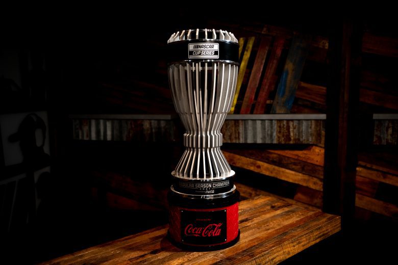 First look Regular Season Championship trophy NASCAR